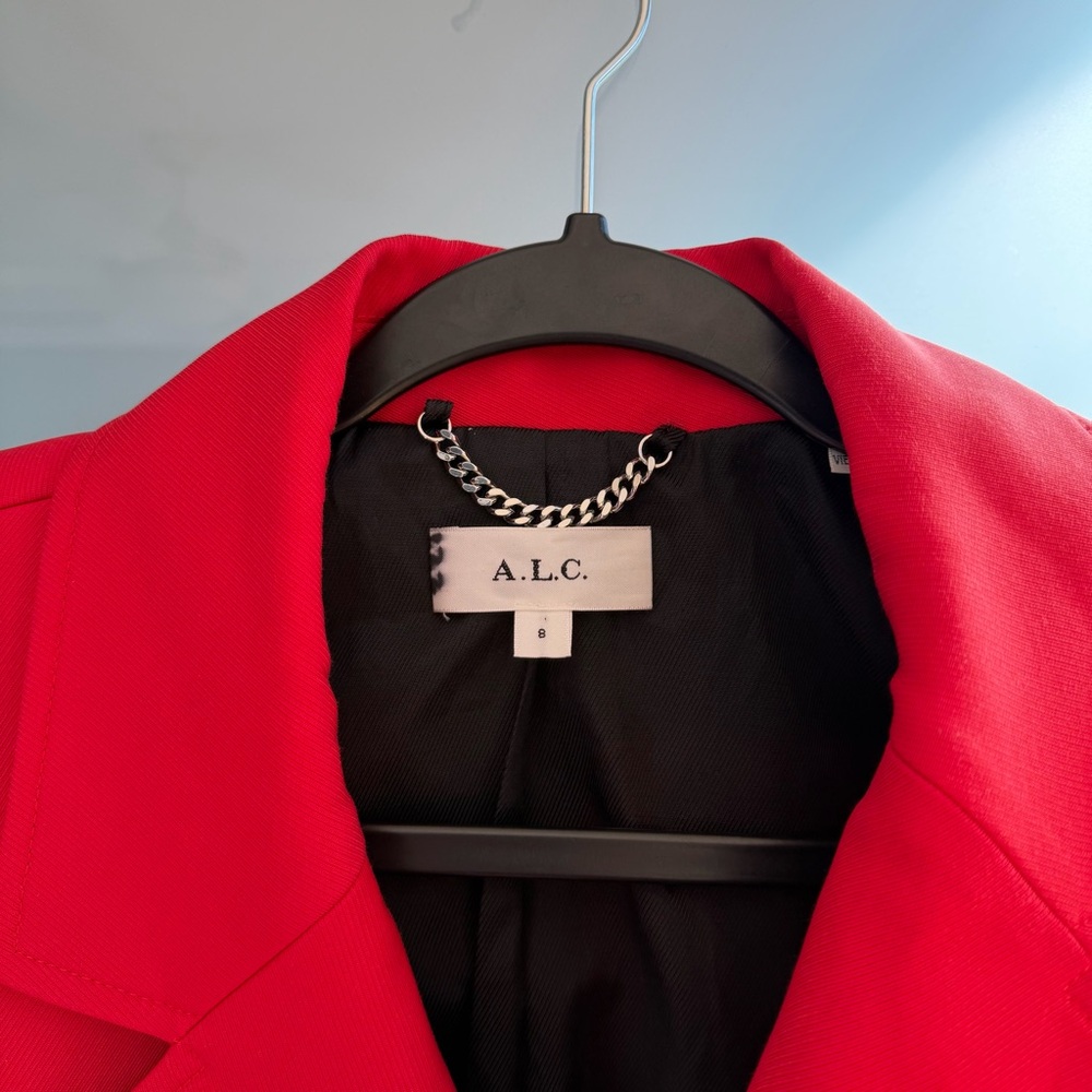 A.L.C. Red Blazer - Picture 3 of 8